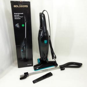 Вертикальний пилосос 2в1 із циклонним фільтром GOLDBERG GB-9902 5200Вт Blue