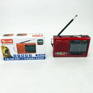 Портативна стовпчик радіо MP3 USB Golon RX-6622. Колір: червоний