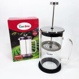 Френч-прес заварник Con Brio CB-5910 1000мл, Френч-прес для заварювання, Колба френч прес, Френч для чаю