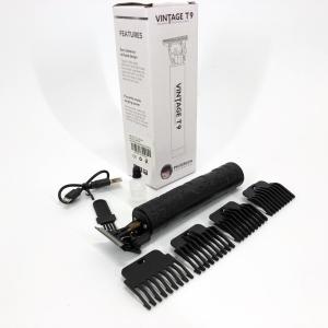 Машинка для стрижки волосся Vintage T9-2 BLACK 4 насадки
