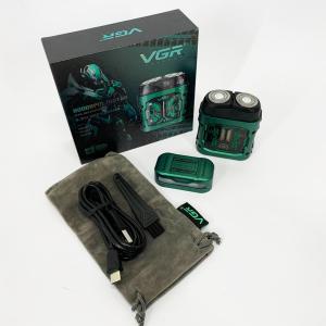 Електробритва VGR V-344. Колір: зелений