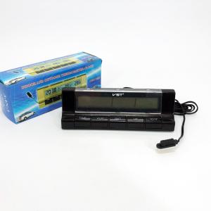 Автогодинник з термометром VST-7037