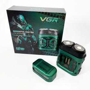Електробритва VGR V-344. Колір: зелений