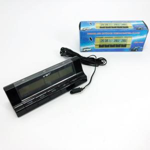 Автогодинник з термометром VST-7037
