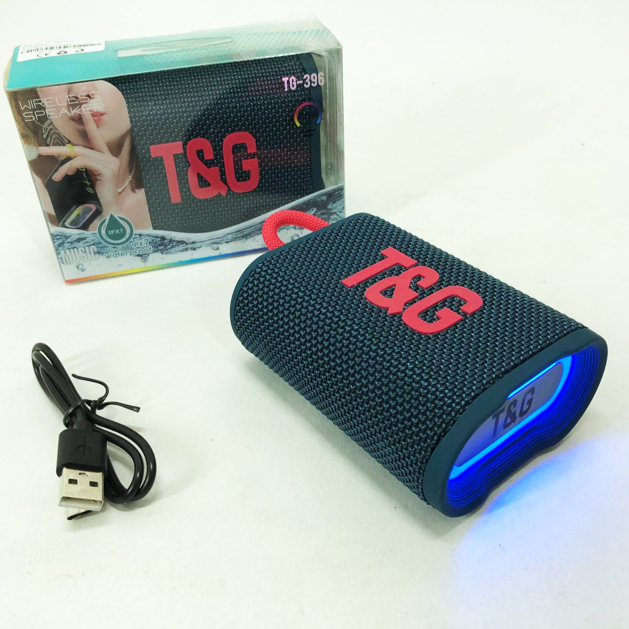 Bluetooth-колонка TG396. Колір: синій
