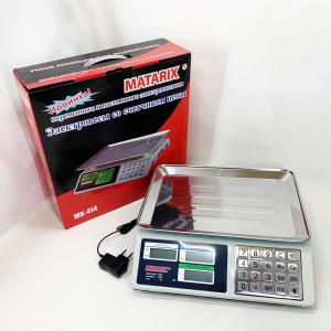 Ваги торговельні електронні з лічильником ціни на 50кг Matarix MX-414
