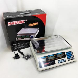 Ваги торговельні MATARIX MX-410A 50 кг електронні з калькулятором 220 В