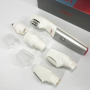 Епілятор VGR 5 в 1 V-752, 5 насадок. Колір: червоний