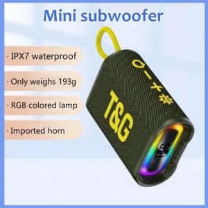 Bluetooth-колонка TG396. Колір: зелений