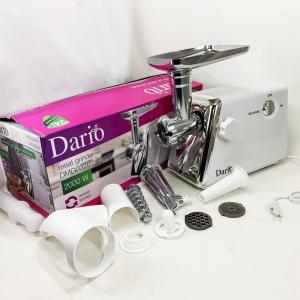 М'ясорубка електрична 2000Вт Dario DMG0320 White