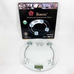 Ваги підлогові Domotec MS-2003A електронні скляні з LCD дисплеєм до 180 кг