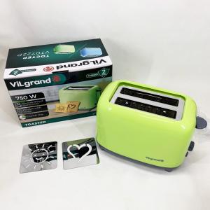 Тостер VILGRAND VT0722P 750Вт Green