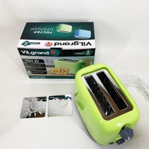 Тостер VILGRAND VT0722P 750Вт Green