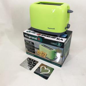 Тостер VILGRAND VT0722P 750Вт Green