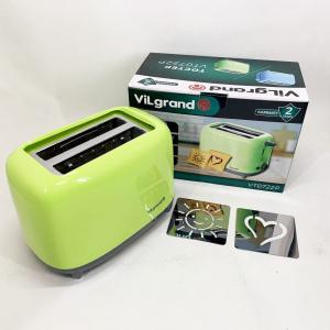 Тостер VILGRAND VT0722P 750Вт Green