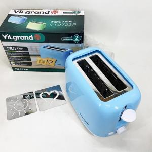 Тостер VILGRAND VT0722P 750Вт Blue
