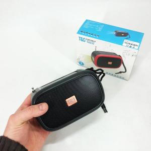 Bluetooth-колонка TG632 з радіо, ліхтарем, сонячною батареєю та гучномовцем. Колір: чорний
