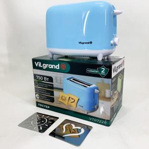 Тостер VILGRAND VT0722P 750Вт Blue