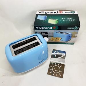 Тостер VILGRAND VT0722P 750Вт Blue