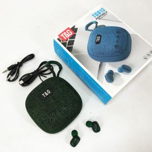 Колонка-Bluetooth із навушниками TG813. Колір: зелений