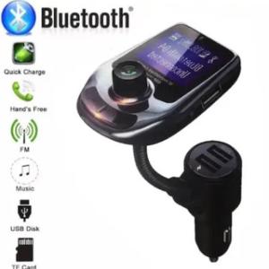 Автомобільний FM трансмітер модулятор A30 Bluetooth, Фм трансмітер від прикурювача
