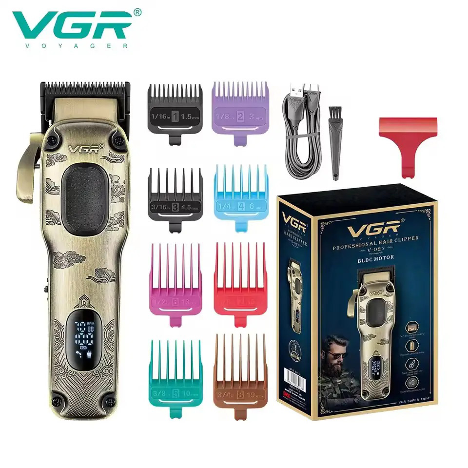 Акумуляторна машинка для стрижки VGR V-027