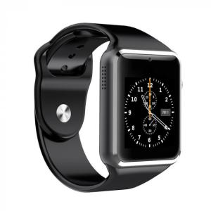 Смарт-годинник Smart Watch A1 розумний електронний зі слотом під sim-карту + карту пам'яті micro-sd. Колір: чорний
