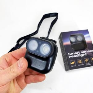 Ліхтар налобний W809-2XTE Motion Sensor