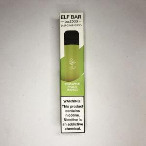 Elf Bar 1500. Ананас манго персик (Pineapple Mango Peach)
