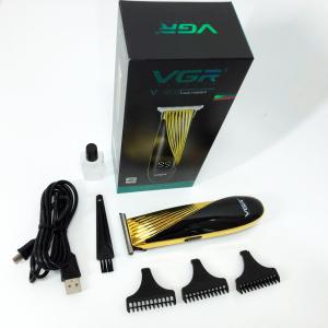Машинка для стрижки акумуляторна VGR V-959 тример для волосся та бороди