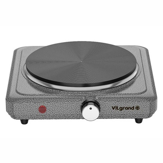 Електроплита Vilgrand VHP181F GRAY 1500Вт