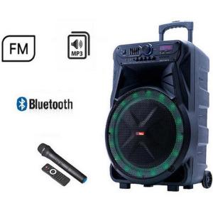 Портативна колонка SS-7272 акустична система з караоке акумуляторна + USB/SD/TF/Bluetooth/TWS