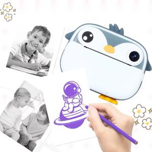 Дитячий фотоапарат з термодруком M05 GREY
