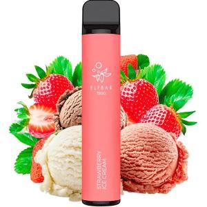 Elf Bar Original (Ельф Бар) 1500 тяг. Полуничне морозиво (Strawberry ice cream)