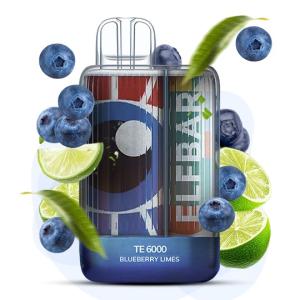 Elf Bar TE6000 5%. Чорниця Лайм (Blueberry Lime)