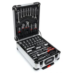 Професійний набір інструментів Tools Set KRAFFTEC у валізі з тріскачкою із 408 предметів
