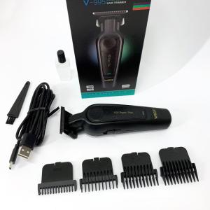Акумуляторна машинка для стрижки VGR V-995 + 4 насадки, 2000 мАг, USB