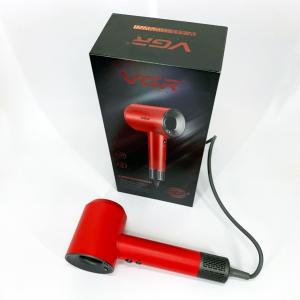 Фен професійний VGR V-445 RED, 3 рівні обдування, 4 рівні температури, 1600Вт
