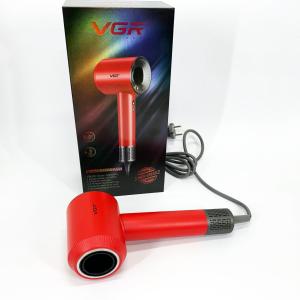 Фен професійний VGR V-445 RED, 3 рівні обдування, 4 рівні температури, 1600Вт