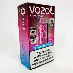 Vozol Rave 40000. Полуниця Ківі (Strawberry Kiwi)