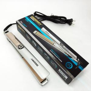 Випрямляч-праска для волосся Gemei GM-416 White