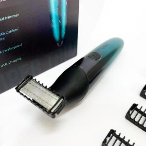 Бритва-триммер для стрижки бороди та вусів VGR V-339 GREEN