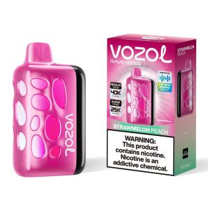 Vozol Rave 40000. Полуниця Персик (Strawmelon Peach)