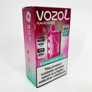 Vozol Rave 40000. Полуниця Персик (Strawmelon Peach)