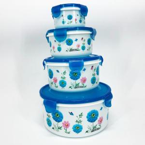 Набір пластикових судків UNIQUE UN-1512. Колір: блакитний
