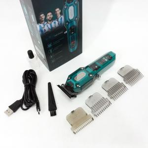 Акумуляторна машинка для стрижки VGR V-900 з дисплеєм, бездротова для стрижки волосся