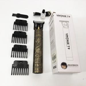Машинка для стрижки волосся Vintage T9-1 BRONZE 4 насадки