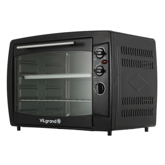 Електрична піч VILGRAND VEO650-14. Колір: чорний