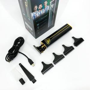 Професійна акумуляторна машинка для стрижки VGR V-009 тример для бороди та вусів. Колір: золотий