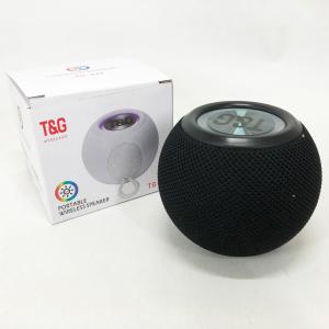 Бездротова потужна колонка TG337 з Bluetooth, RGB-підсвічуванням та радіо. Колір: чорний